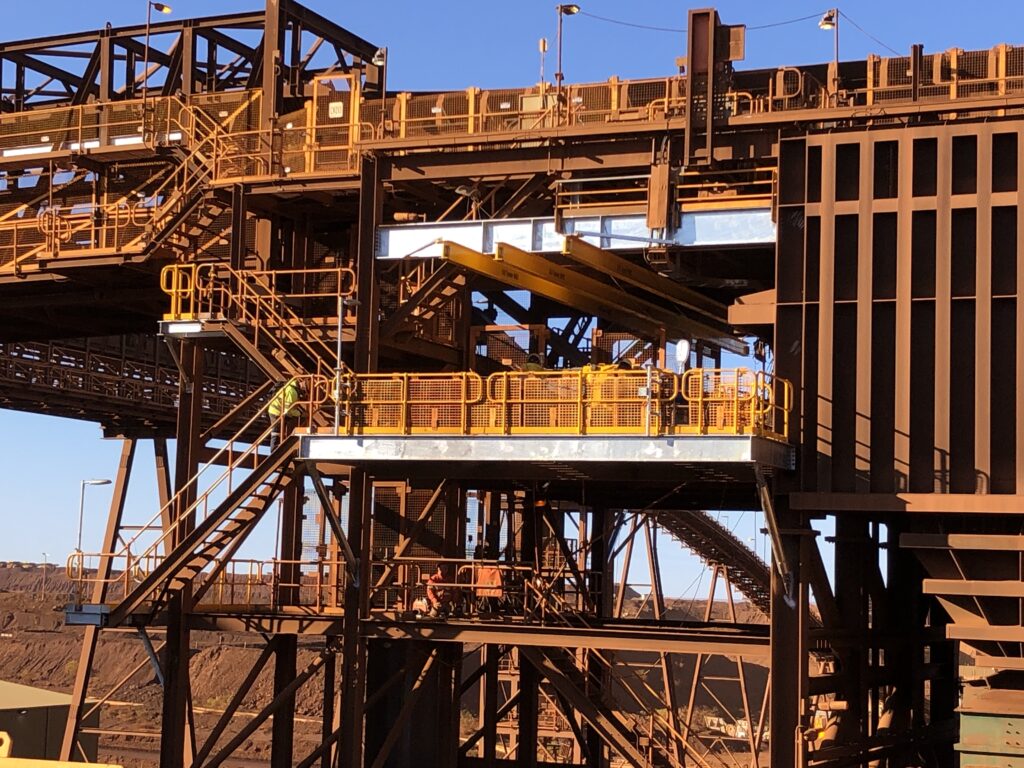 Industrial fabrication mining